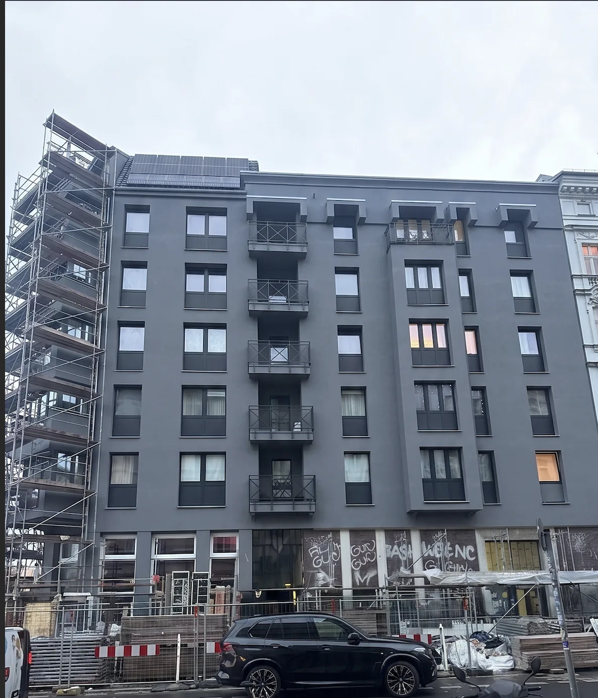 Mehrfamilienhaus in Berlin-Steglitz · Baustellenfoto