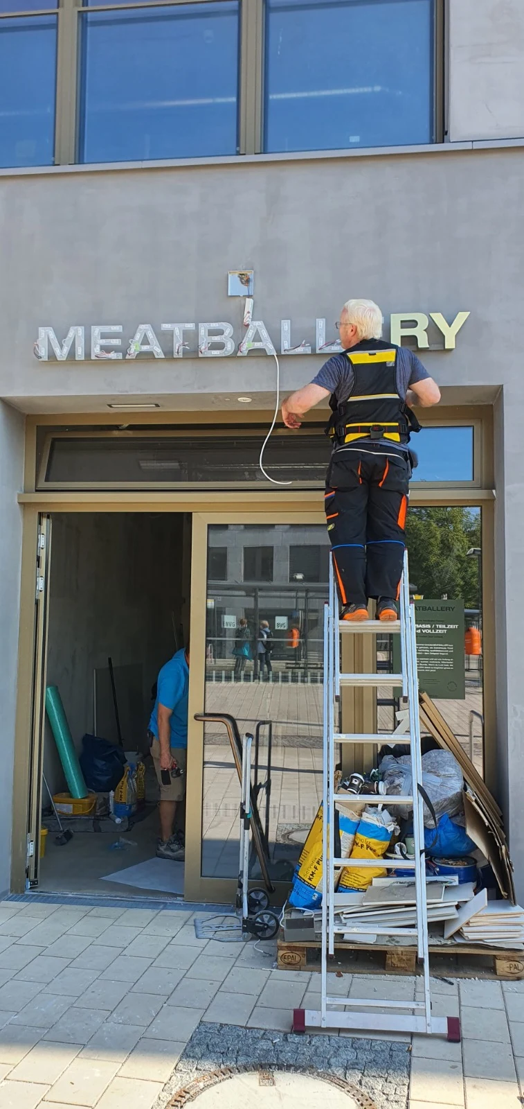 Meatballery · Baustellenfoto