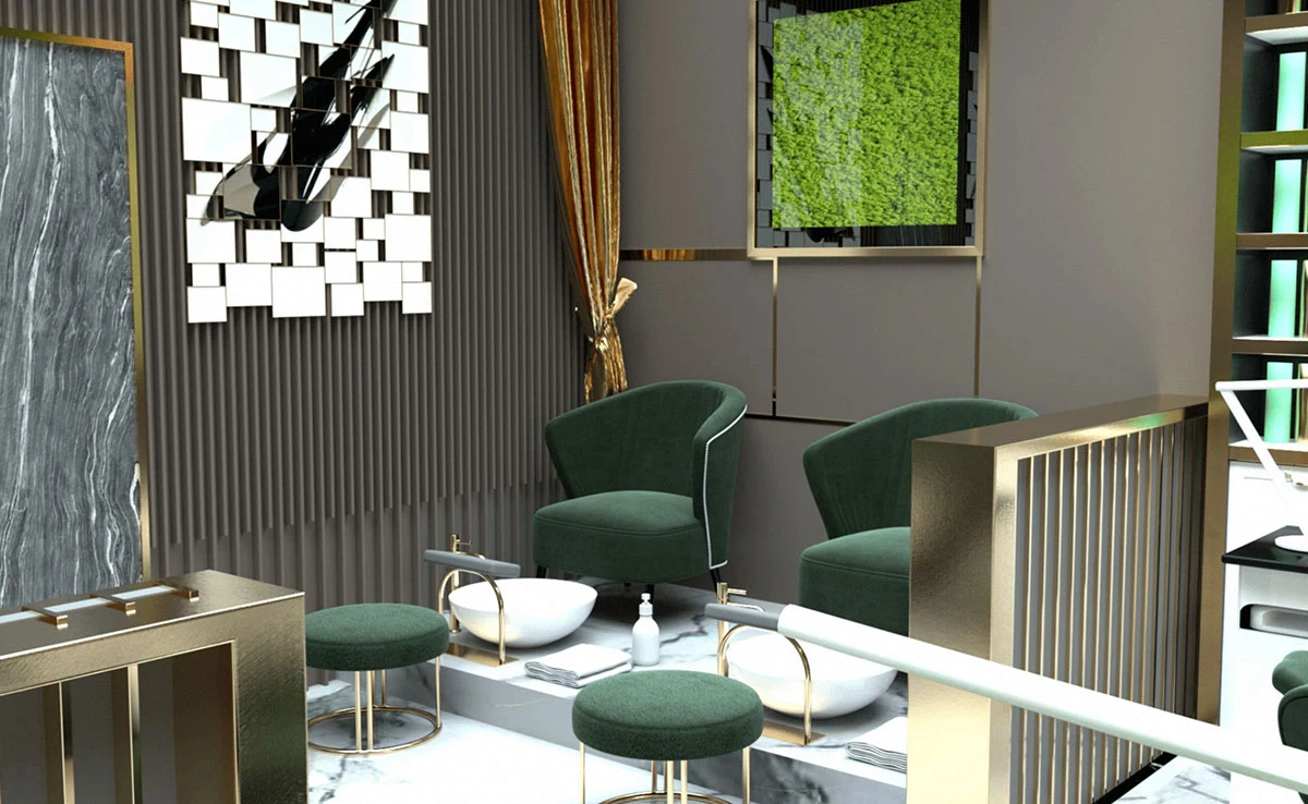 Shine Beauty · 3D-Visualisierung